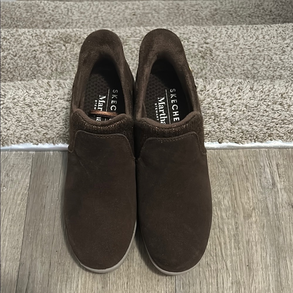 Skechers Women’s Brown Slip-On Shoes